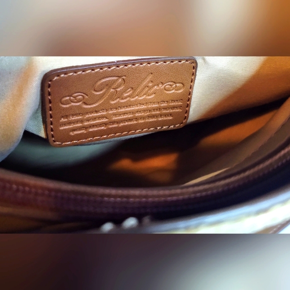 Vtg Relic by Fossil Woven Shoulder Purse - Picture 6 of 14